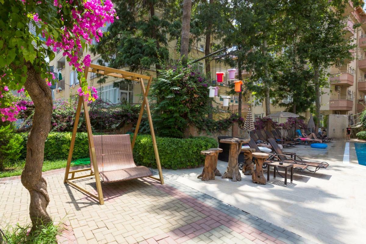 Erkaptan Apart Aparthotel Аланя Екстериор снимка